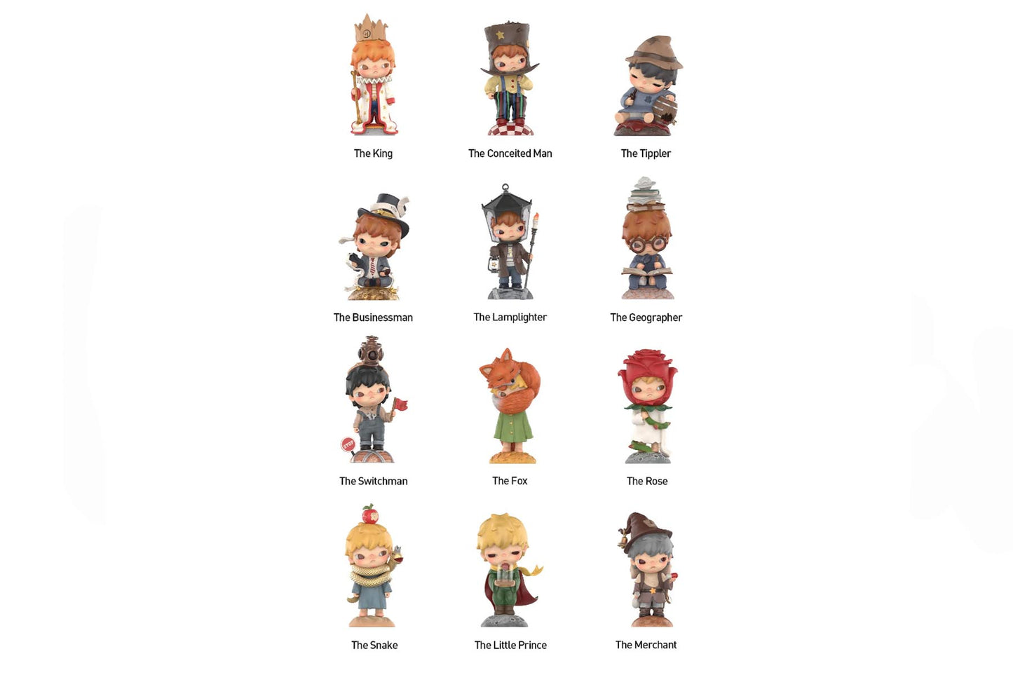 POP MART Figurine Hirono Le Petit Prince - Single Blind Box