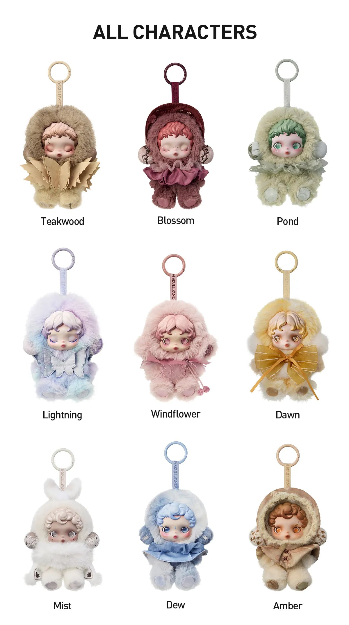 POP MART Skullpanda L'impressionnisme Pendant - Single Blind Box