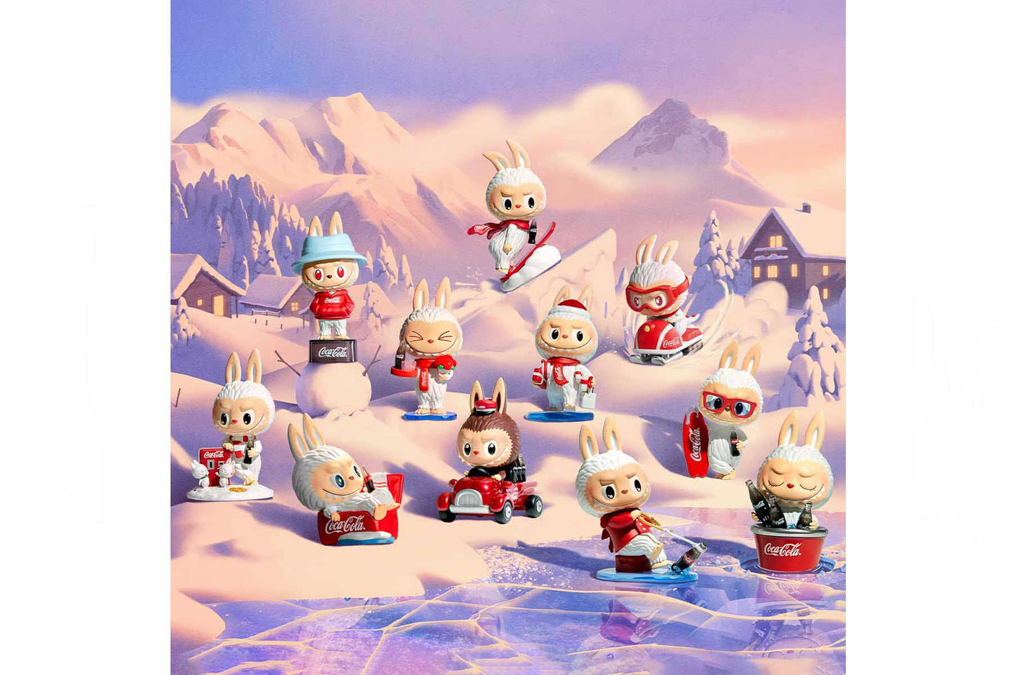 POP MART Figurine The Monsters Coca Cola - Single Blind Box