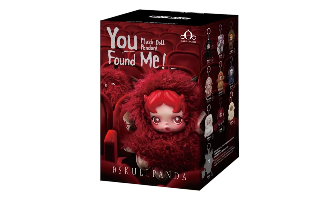 POP MART Skullpanda You Found Me ! CHOMP - Single Box