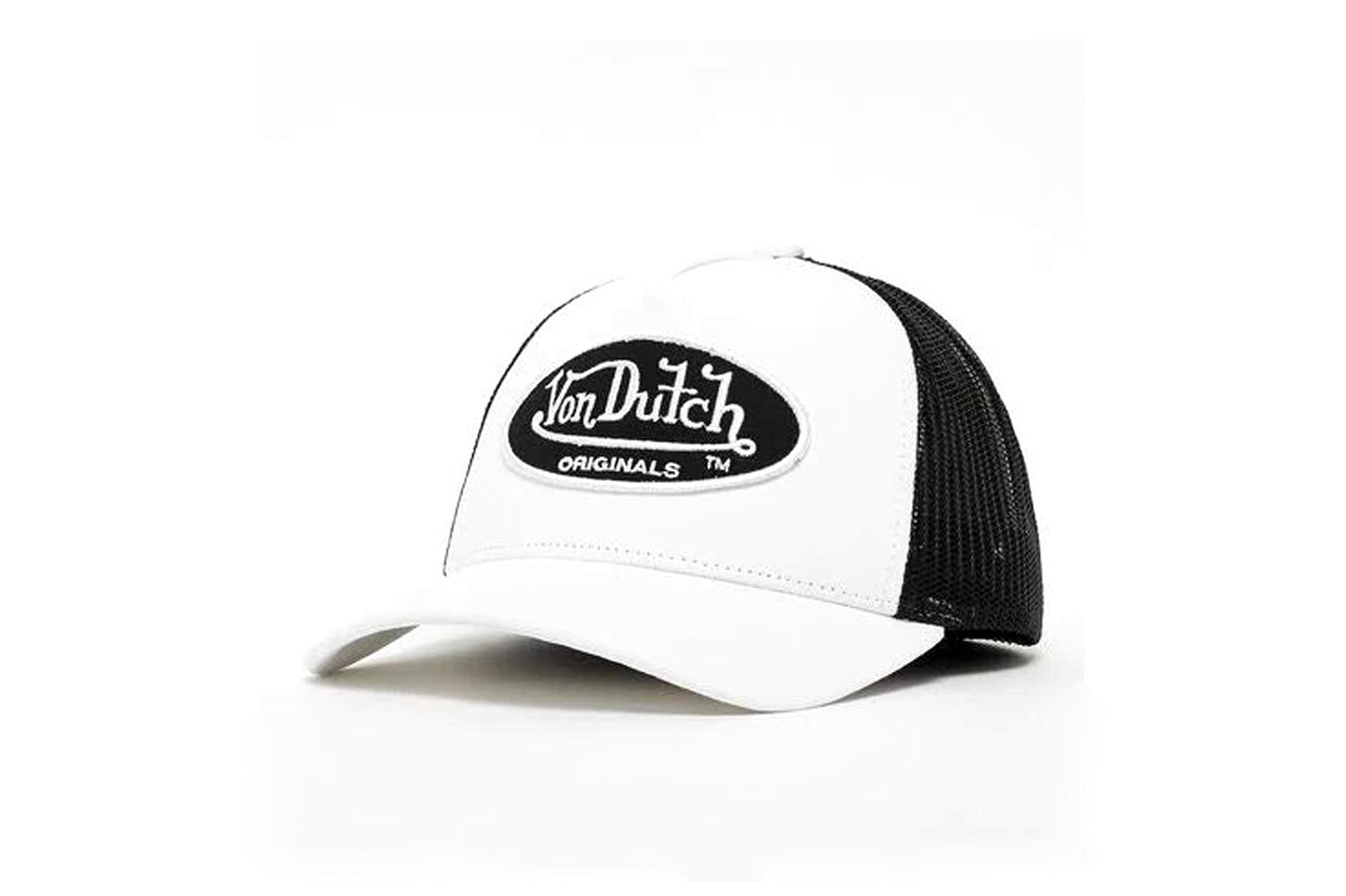 VON DUTCH Trucker Boston White Black