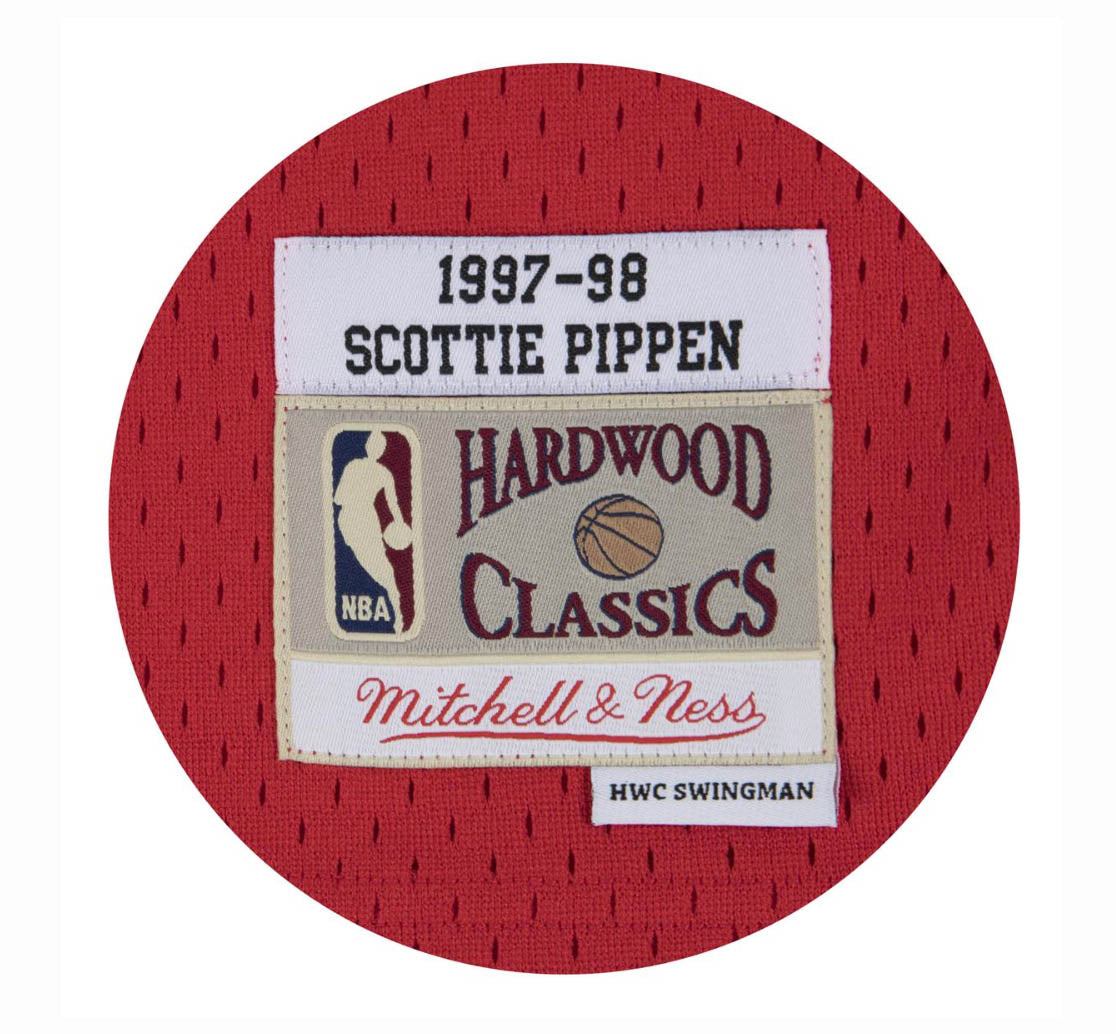 MITCHELL & NESS Swingman Bulls Pippen 1997-98