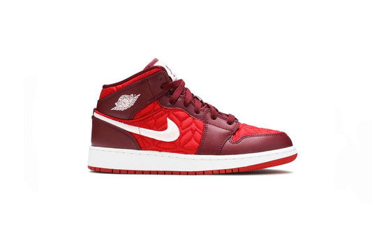 JORDAN 1 Mid Red Quilt