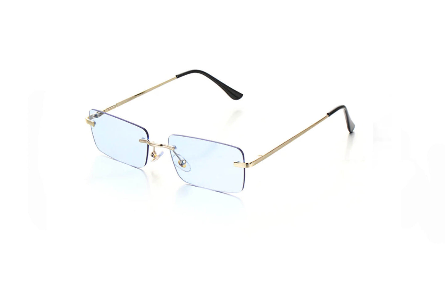 SUNGLASSES Rectangle Blue