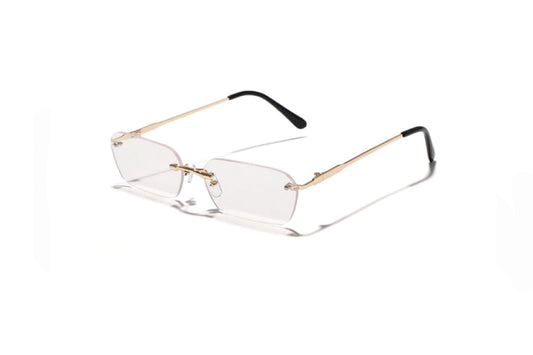 SUNGLASSES Rimless White