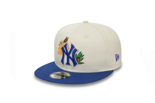 NEW ERA 9Fifty Adjustable NY Floral Ivoire