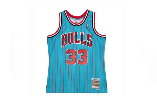 MITCHELL & NESS Swingman Bulls Pippen Blue 1995-96