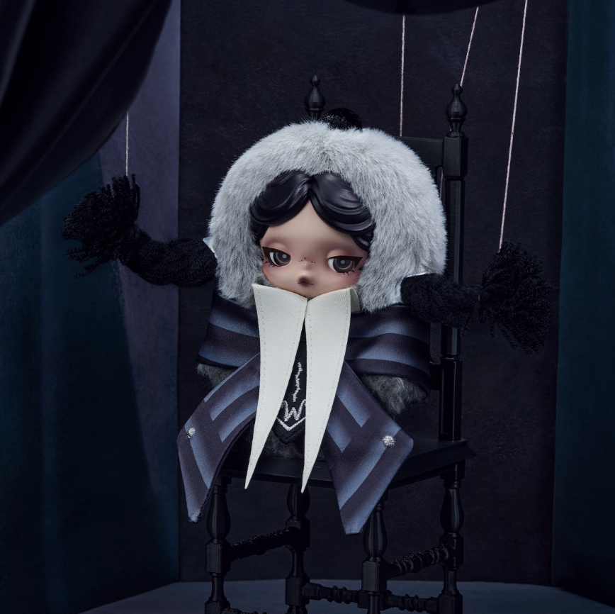 POP MART Skullpanda WEDNESDAY Plush