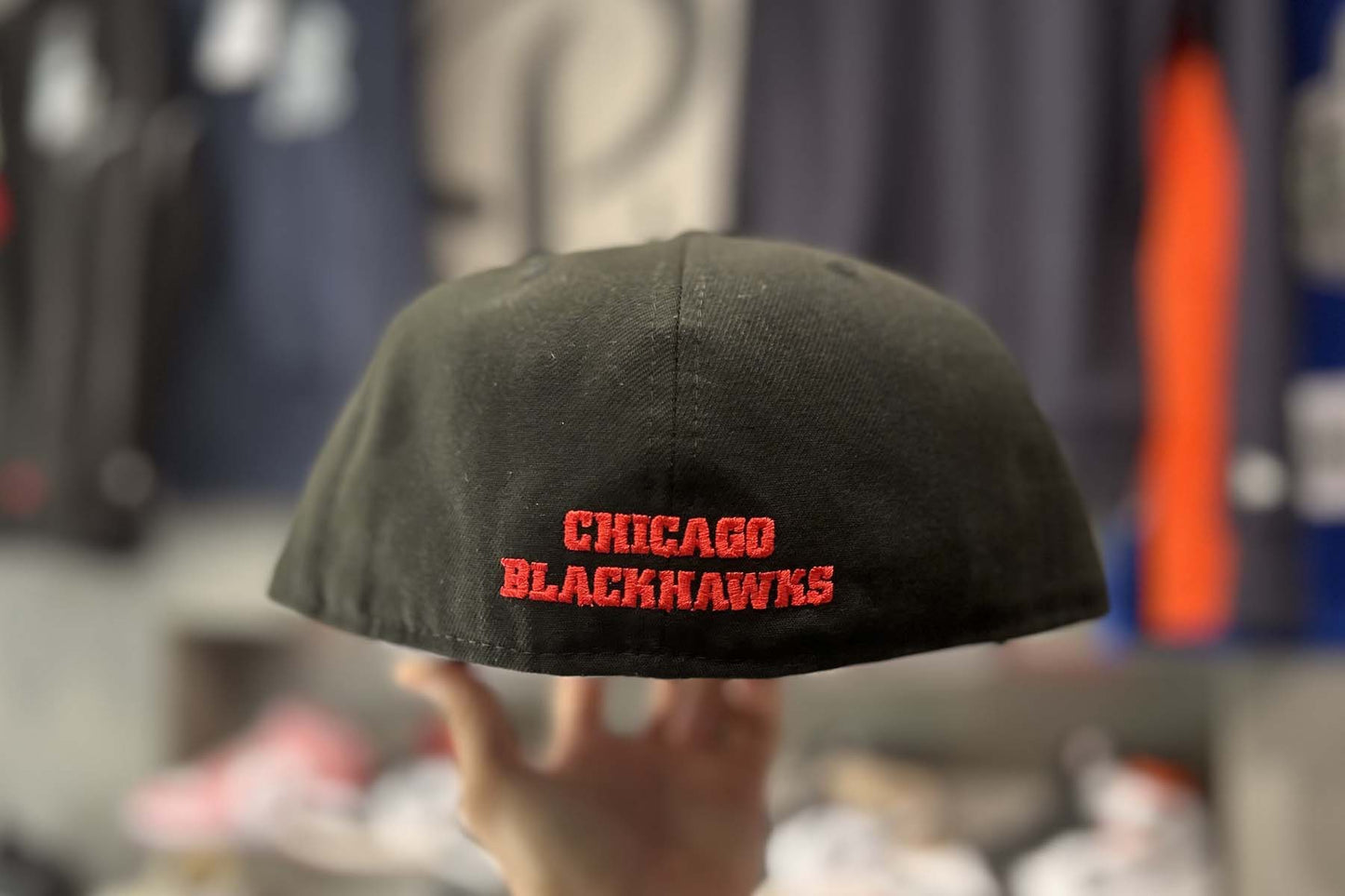 NEW ERA 59Fifty Chicago Blackhawks Black