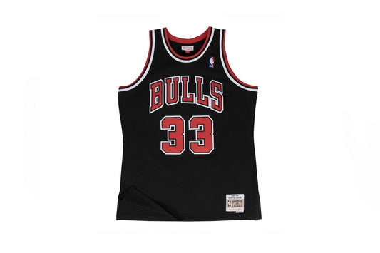 MITCHELL & NESS Swingman Bulls Scottie Pippen Black