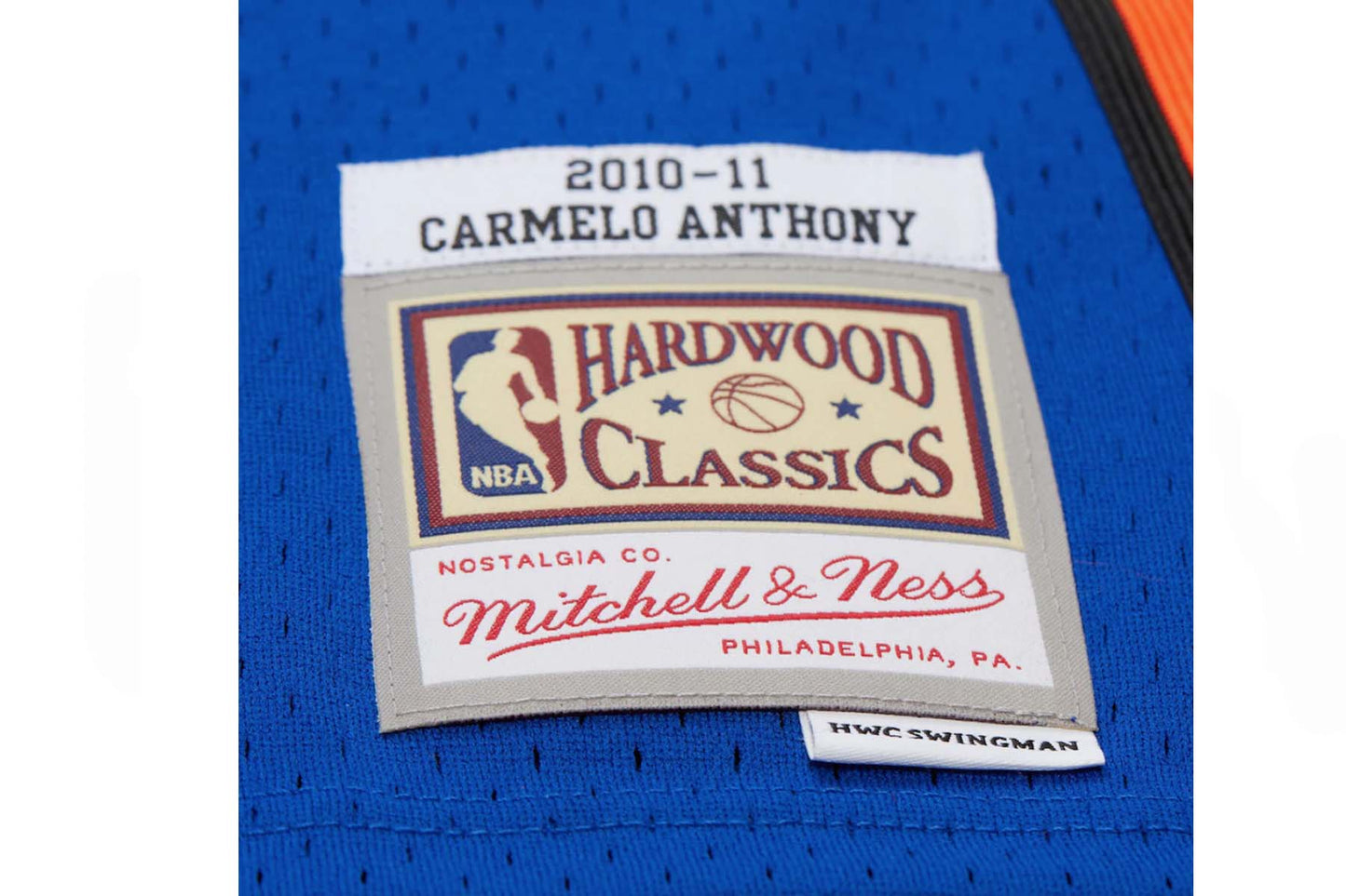 MITCHELL & NESS Swingman New York Carmelo Anthony 2010-11