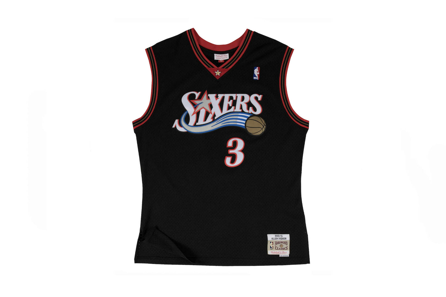 MITCHELL & NESS Swingman Sixers Allen Iverson Black