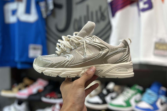 NEW BALANCE 530EZ0 White Gold Double Lace