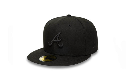 NEW ERA 59Fifty Atlanta Black Black