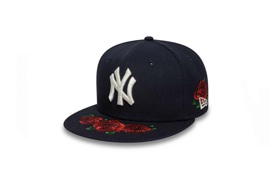 NEW ERA 59Fifty NY Rose Navy