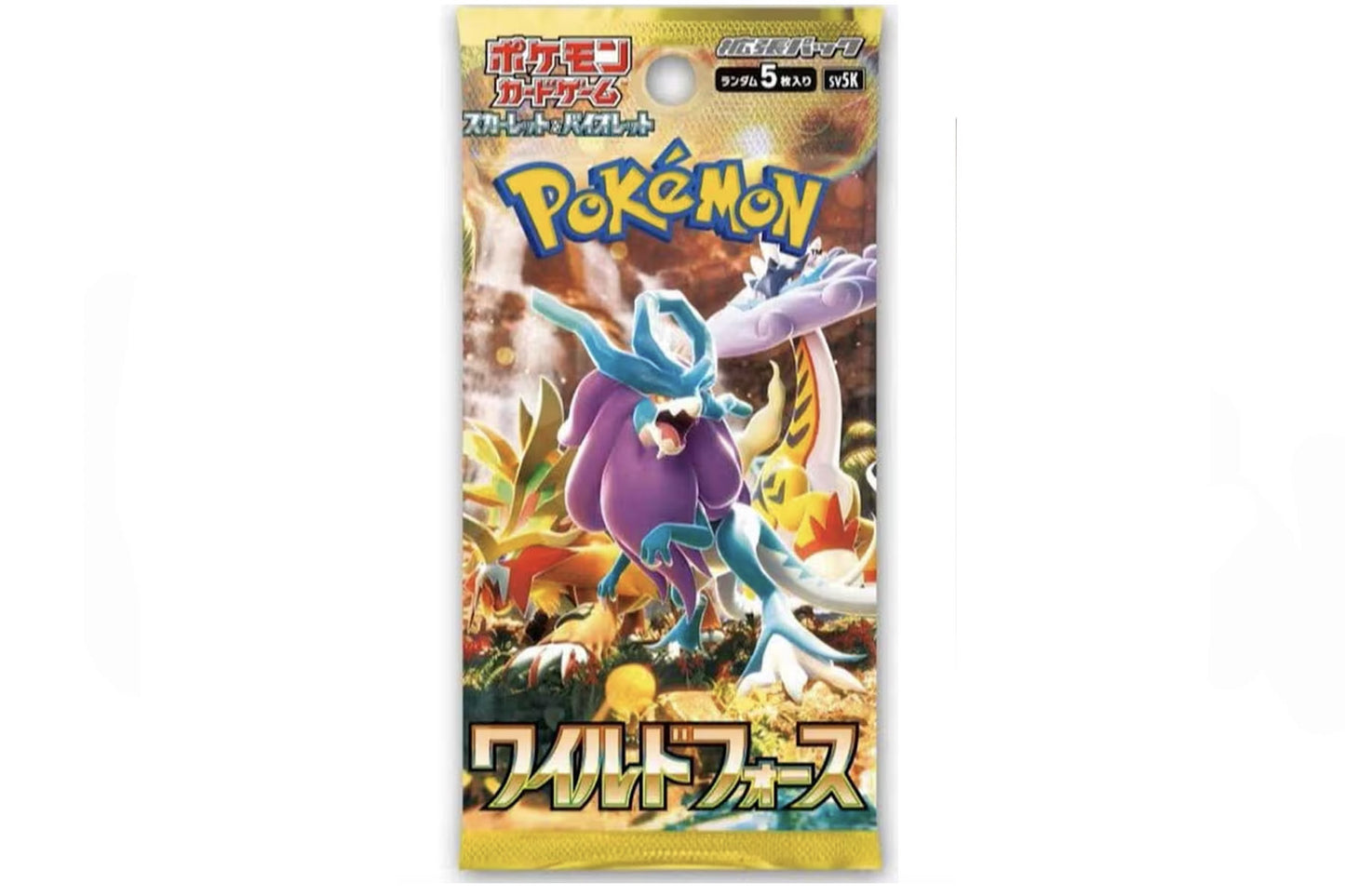POKEMON Scarlet & Violet SV5K JPN - 1 Booster