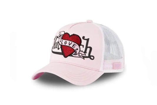 VON DUTCH Trucker Pink Hearth
