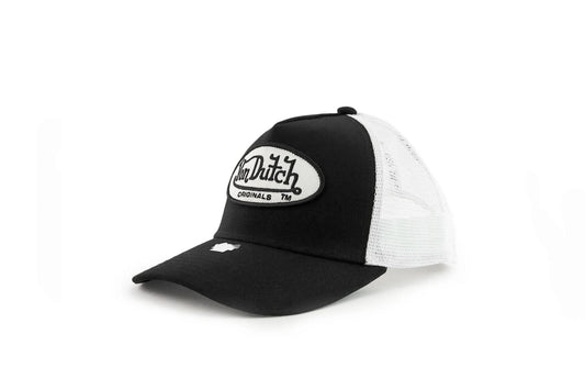 VON DUTCH Trucker Boston Black White