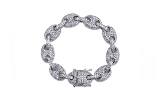 BRACELET Grains de Café Cubain Silver