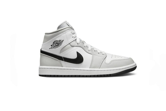 JORDAN 1 Mid Light Smoke Grey