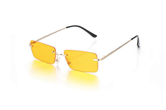 SUNGLASSES Rectangle Yellow