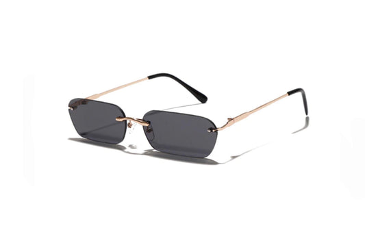 SUNGLASSES Rimless Black